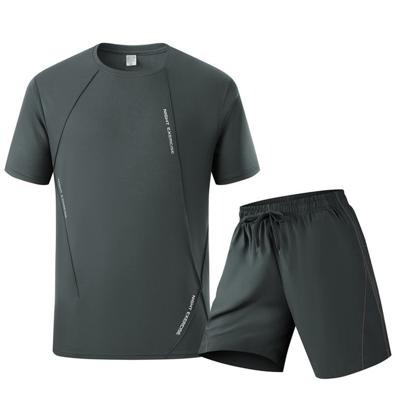 Summer Clothing For Young Men - Men's Summer Sports Set Quick Dry