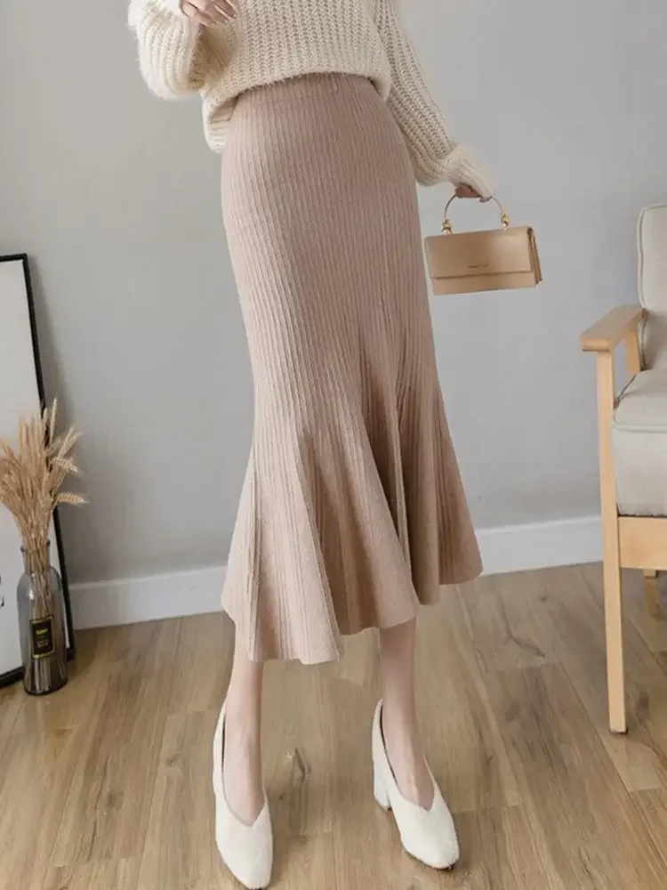 Elegant High Waist Knitted Wra - Summer Clothing Wraps recension och pris