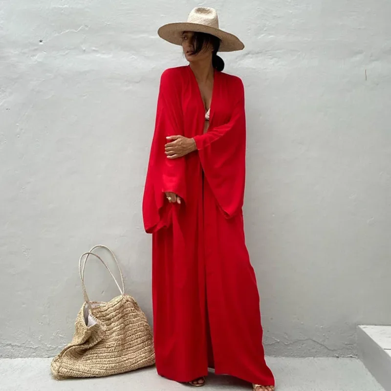Kimono Women Beach Wear Cover  - Summer Clothing Wraps recension och pris