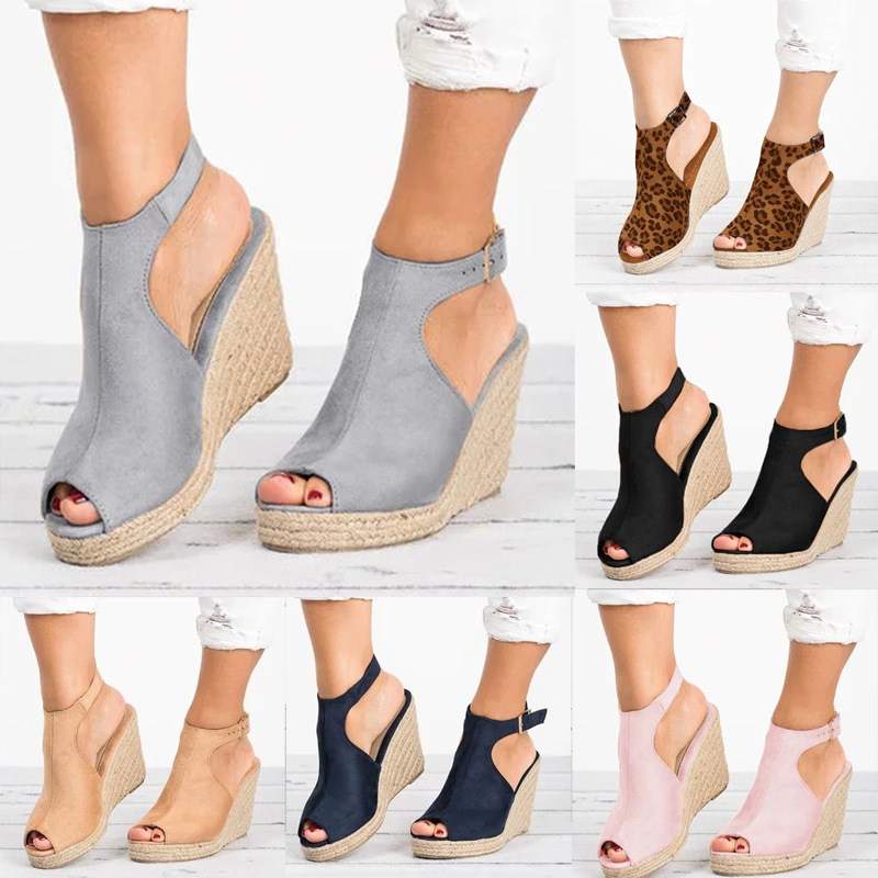 Heeled Sandals for Women Summe - Espadrille Sandal Women recension och pris
