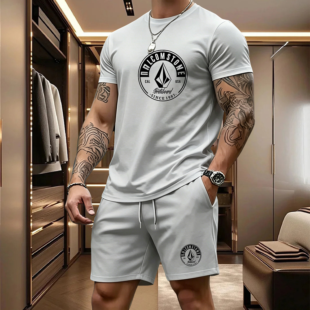 Men's Casual Sportswear 2-piec - Summer Clothing For Young Men recension och pris