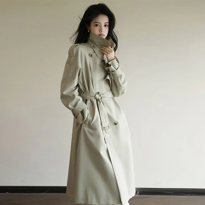 2025 Autumn Women's Trench Coa - Summer Clothing Over 50 recension och pris