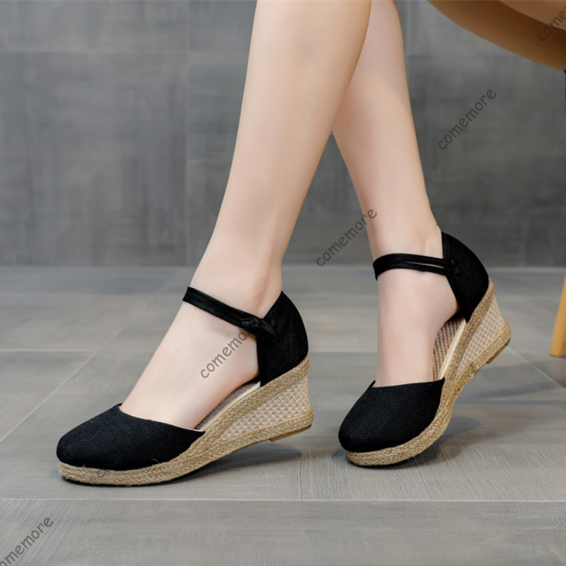 Comemore Sandals High Heel Sum - Espadrille Sandal Women recension och pris