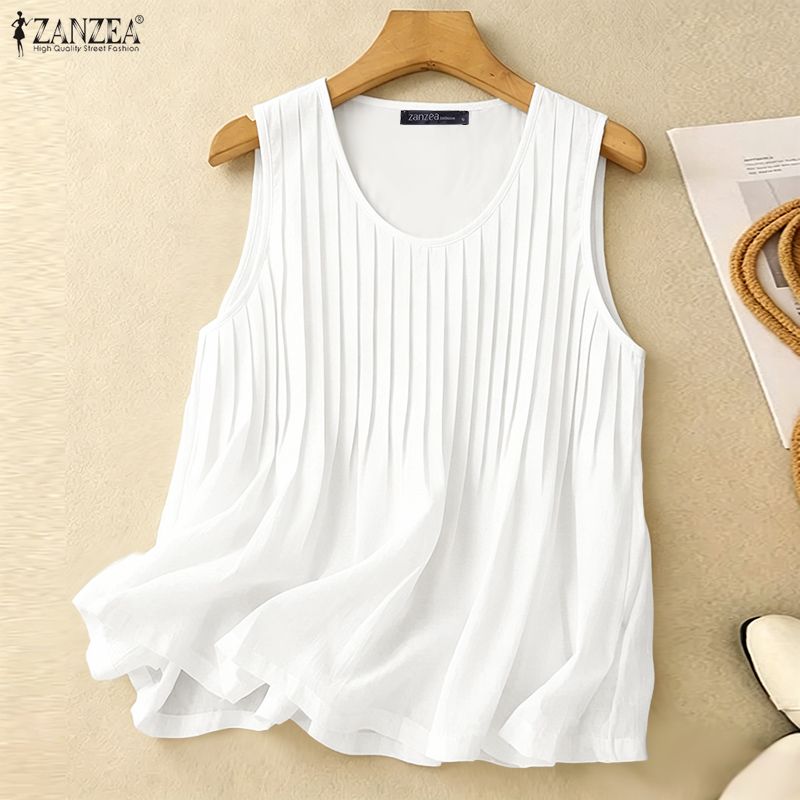 ZANZEA Woman Summer Pintuck Ta - Summer Clothing Holiday recension och pris