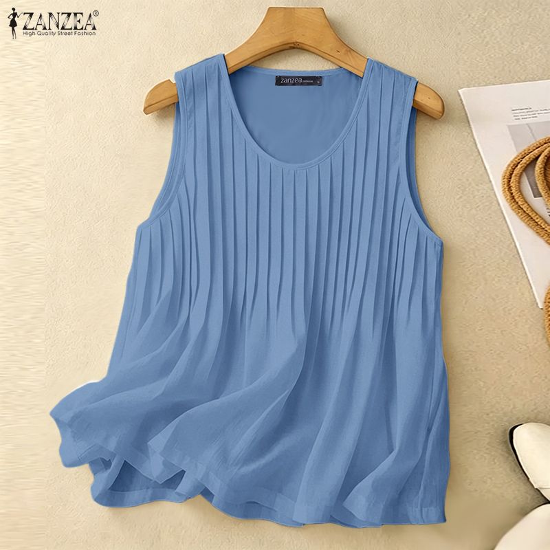 ZANZEA Woman Summer Pintuck Ta - Summer Clothing Holiday recension och pris
