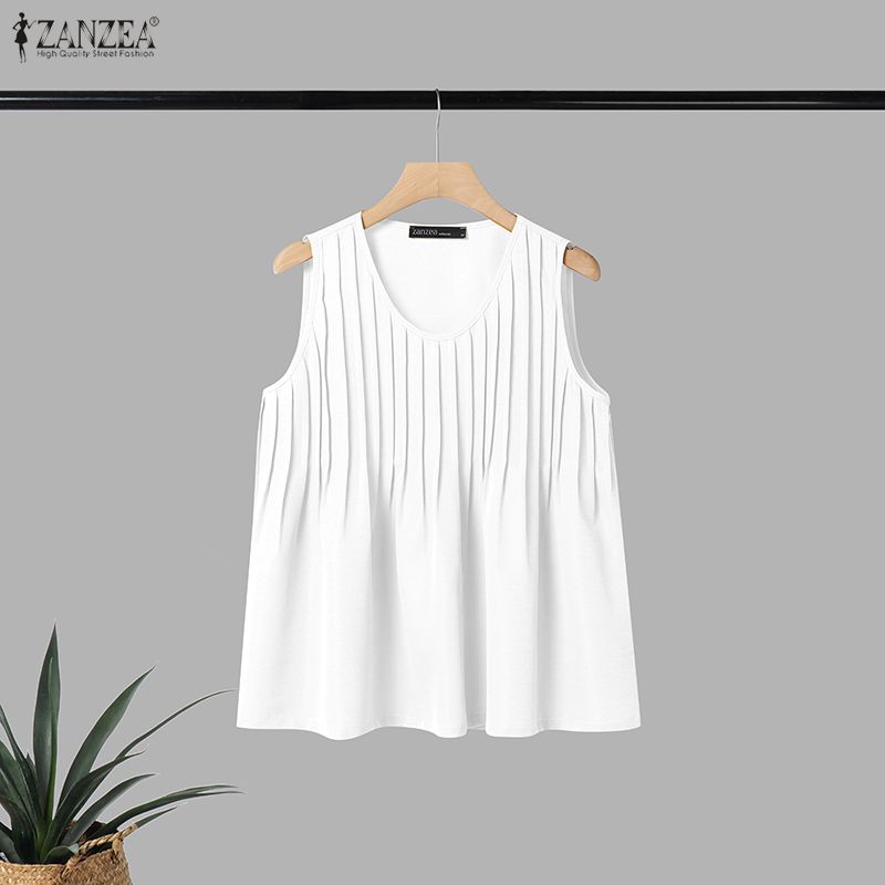ZANZEA Woman Summer Pintuck Ta - Summer Clothing Holiday recension och pris