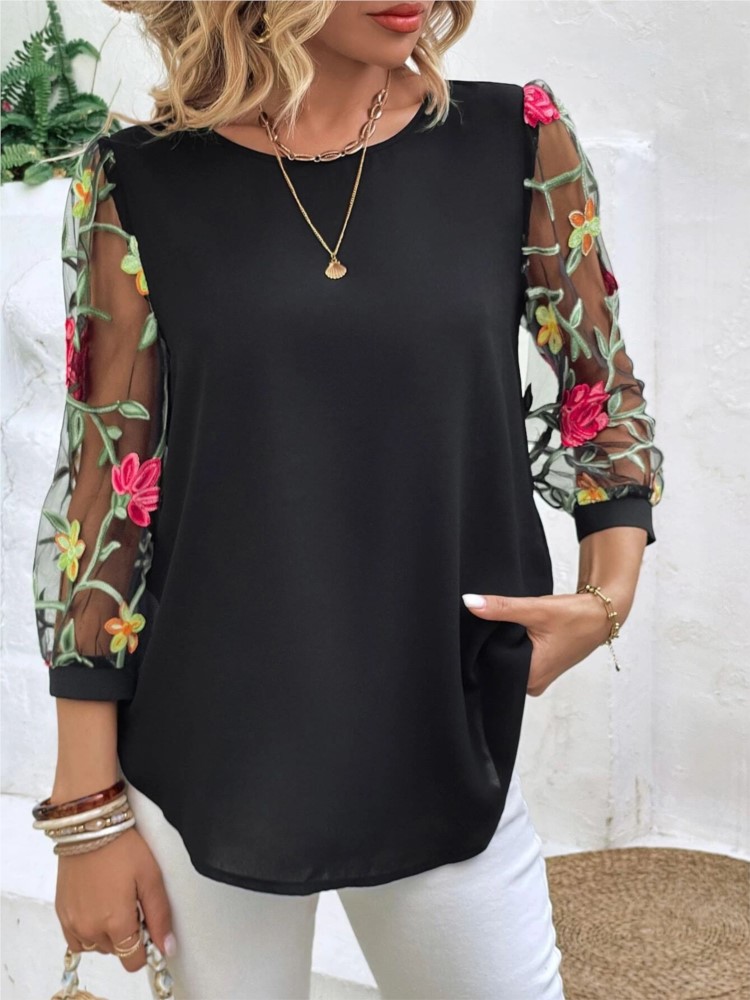 Fashion Print Shirt Top For Wo - Summer Clothing Holiday recension och pris