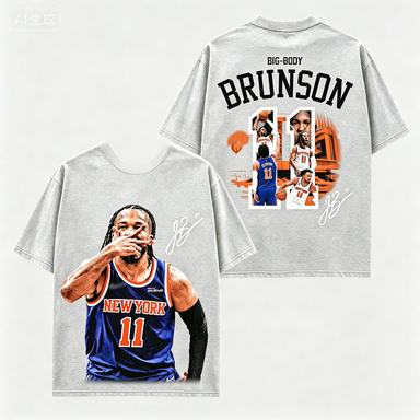 2026 Jalen Brunson 11 Printed  - Summer Clothing Nyc recension och pris