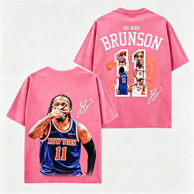 2026 Jalen Brunson 11 Printed  - Summer Clothing Nyc recension och pris