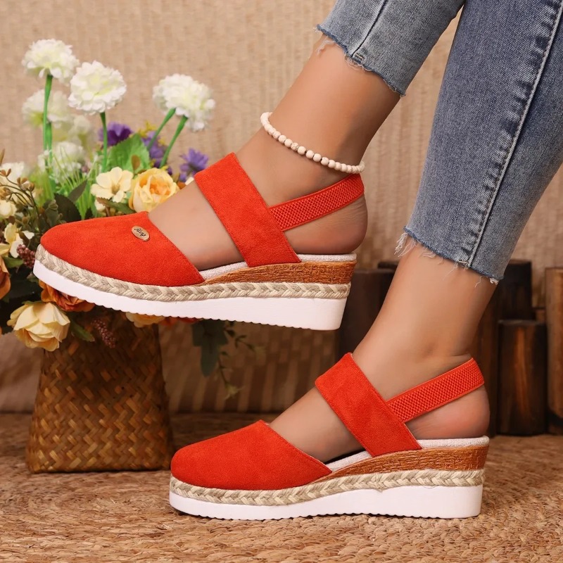 Women Closed Toe Wedge Sandals - Espadrille Sandal Women recension och pris