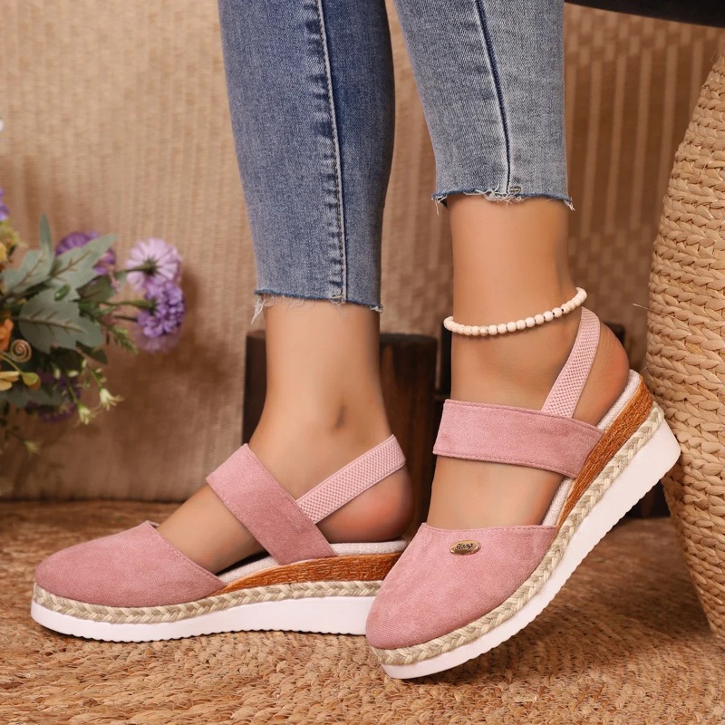 Women Closed Toe Wedge Sandals - Espadrille Sandal Women recension och pris