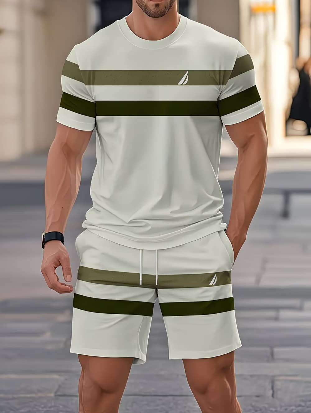 Men's Summer Sets Funny 3D Str - Summer Clothing For Young Men recension och pris