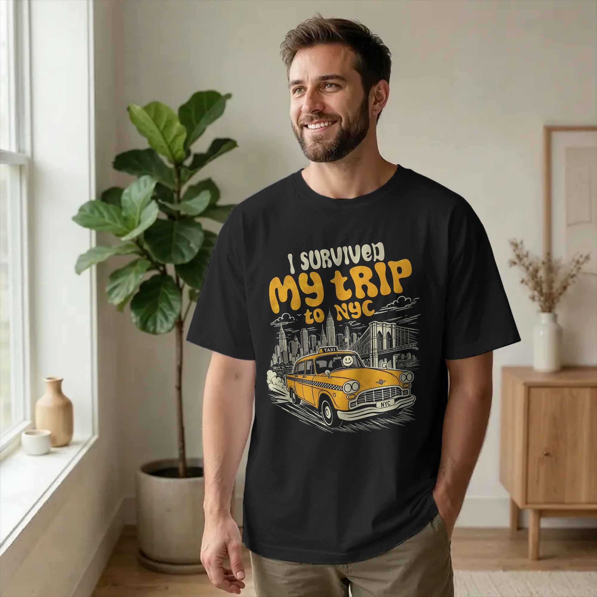 Vintage Funny I Survived My Tr - Summer Clothing Nyc recension och pris