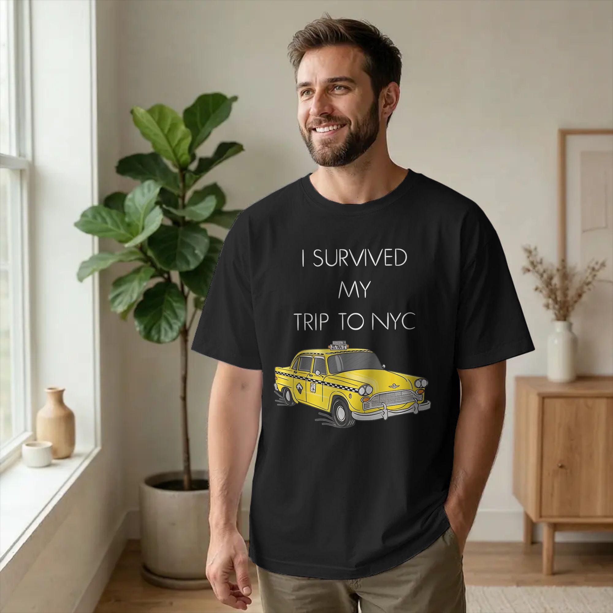 Vintage I Survived My Trip To  - Summer Clothing Nyc recension och pris