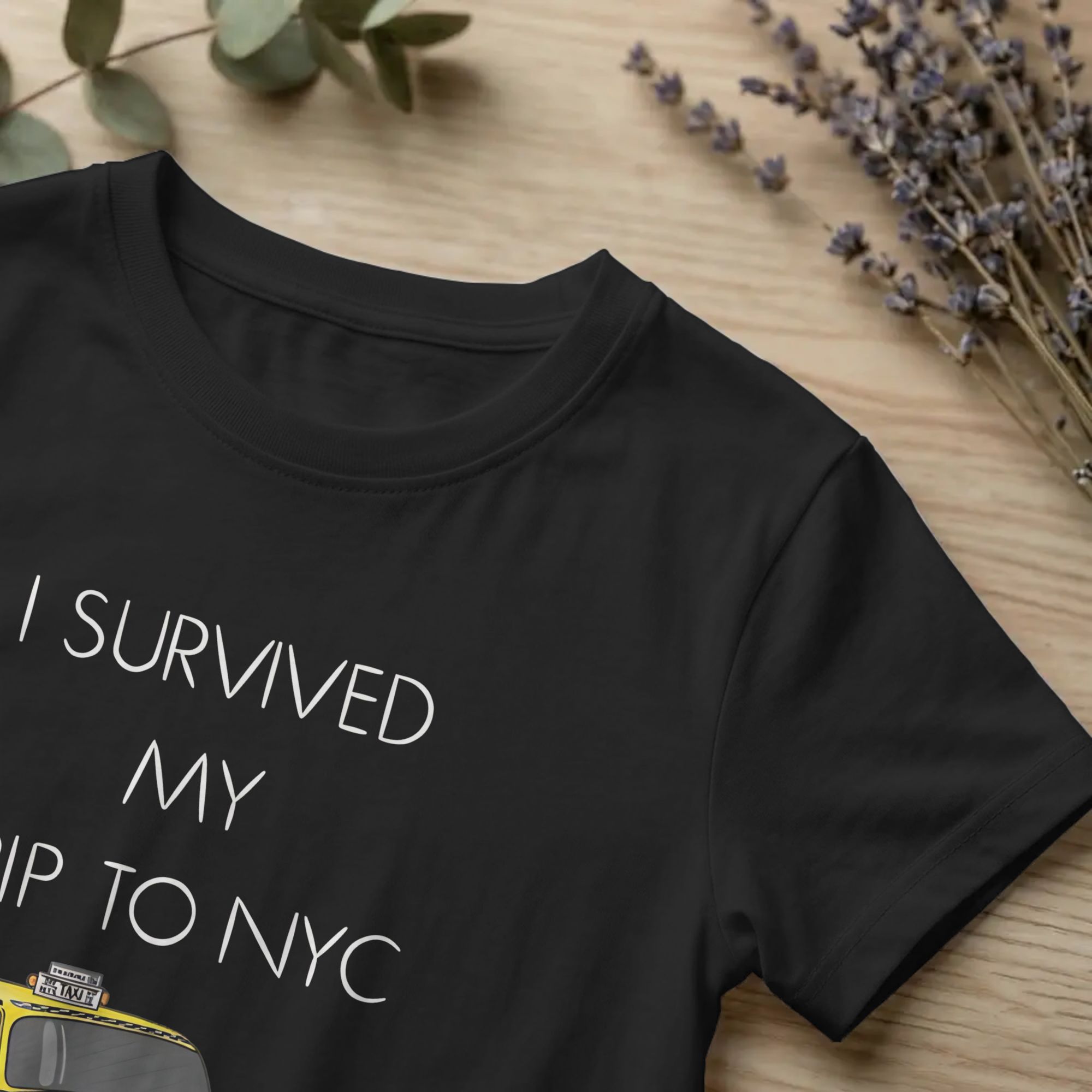 Vintage I Survived My Trip To  - Summer Clothing Nyc recension och pris