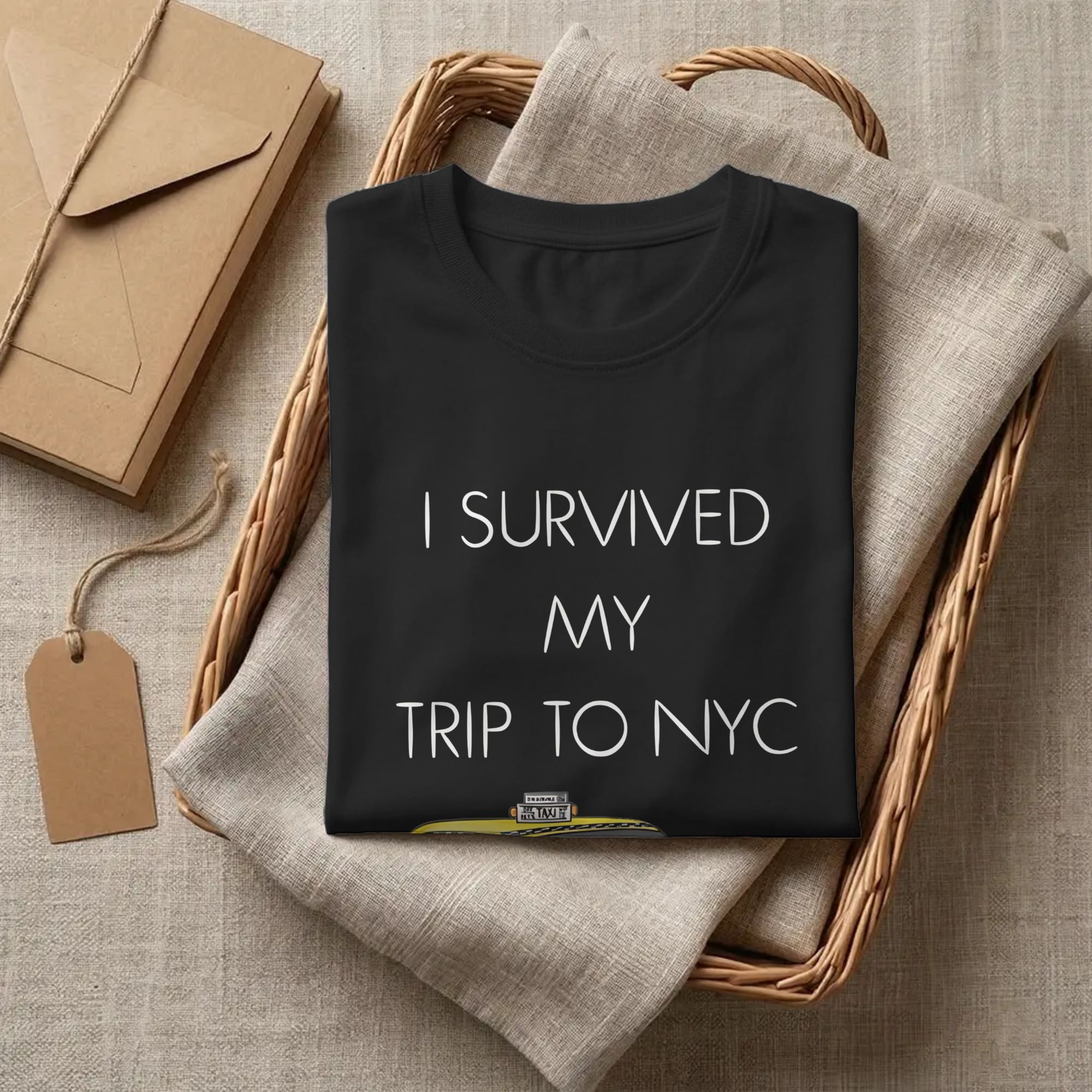 Vintage I Survived My Trip To  - Summer Clothing Nyc recension och pris
