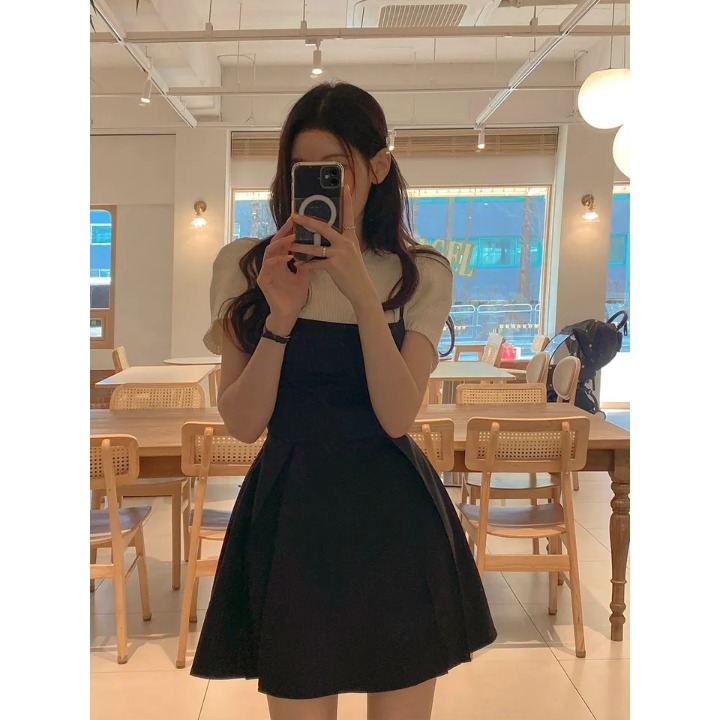 Fashionable Korean Style Backl - Summer Clothing Wraps recension och pris