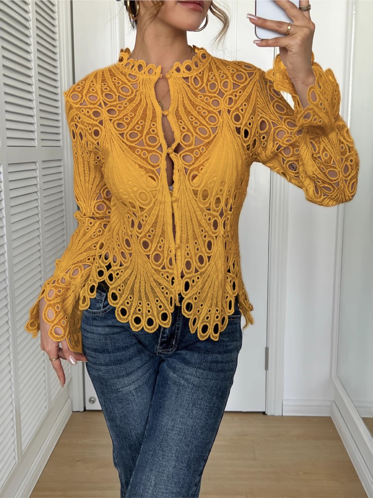 White Lace Shirt For Women Fas - Summer Clothing Holiday recension och pris