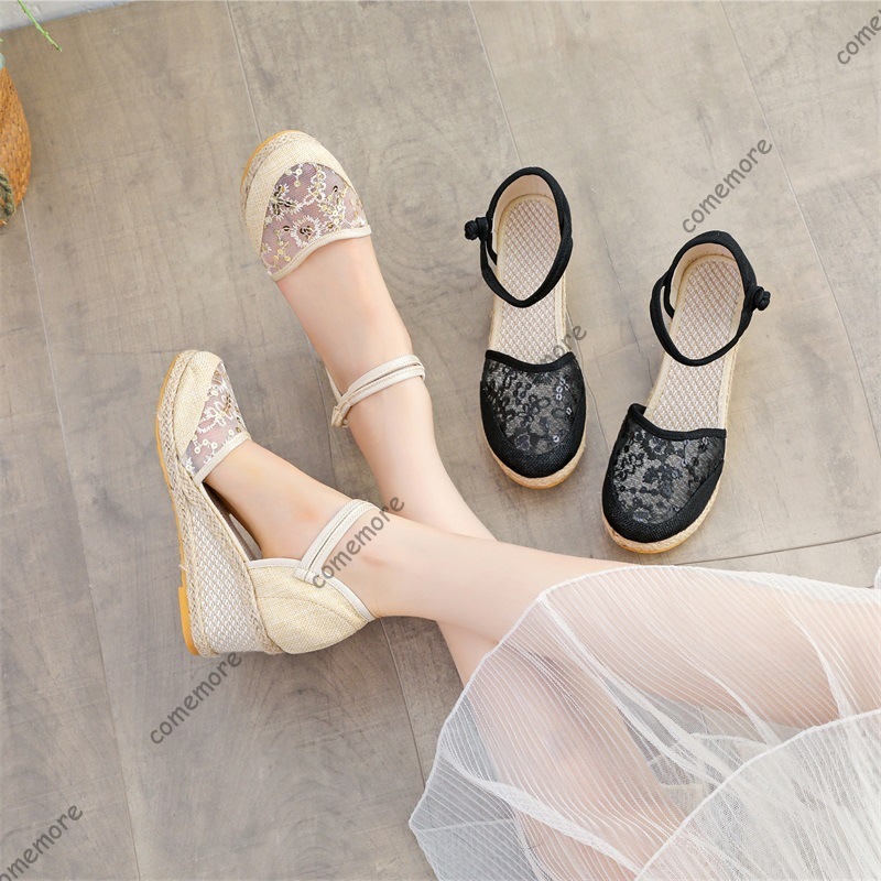 Women's Lace Mesh Espadrille W - Espadrille Sandal Women recension och pris
