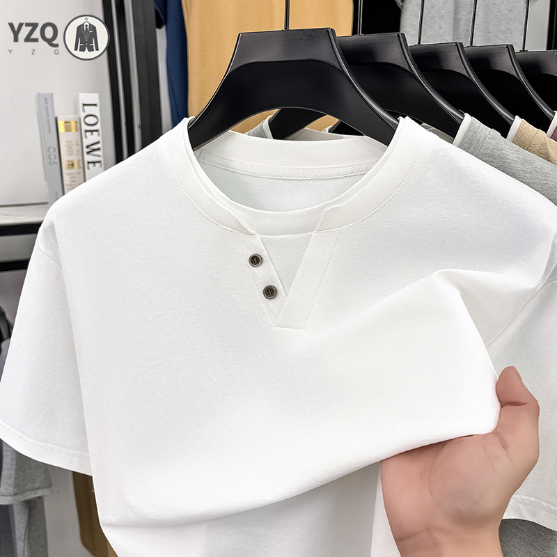 Mens Short Sleeve T Shirt Henl - Summer Clothing For Young Men recension och pris