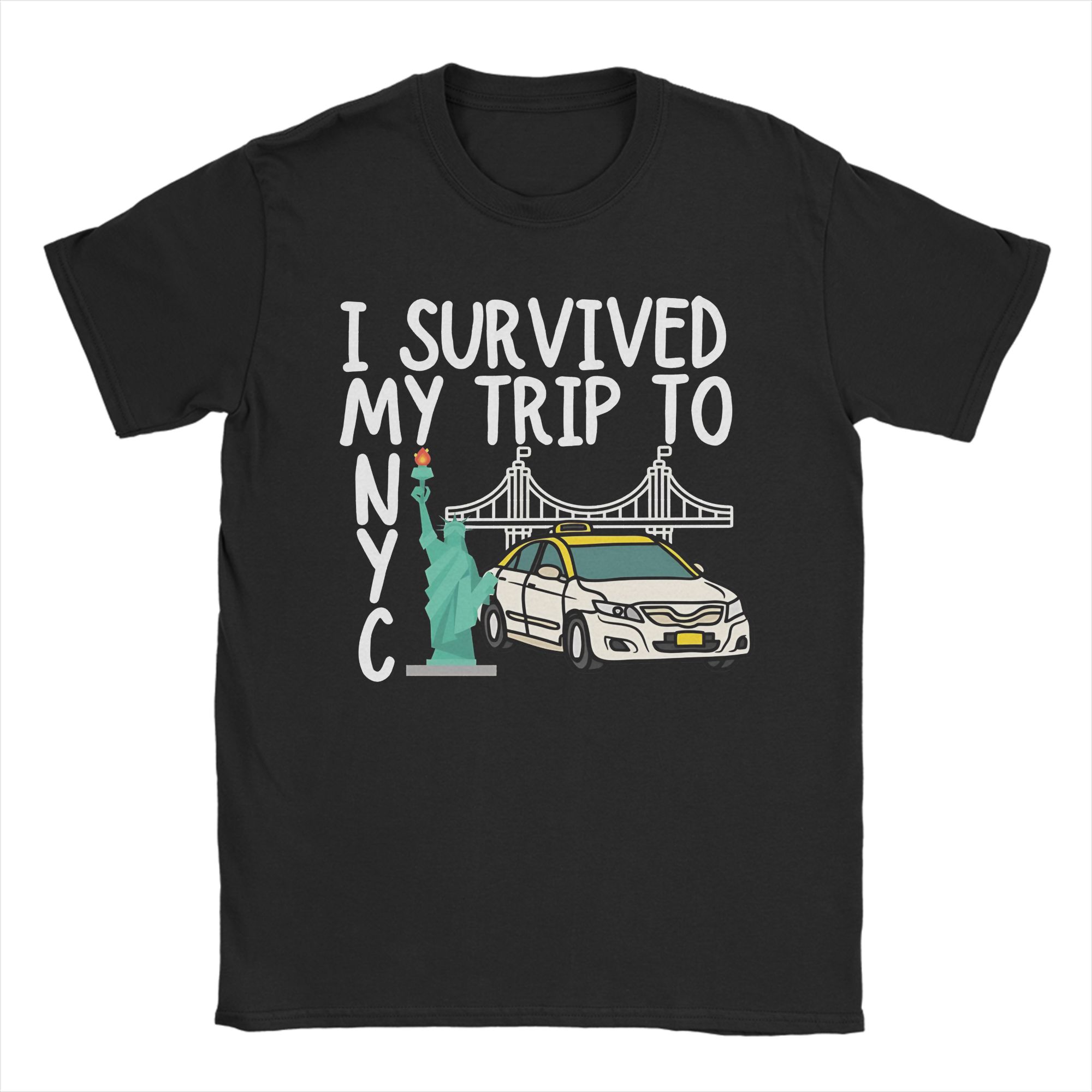 Vintage I Survived My Trip To  - Summer Clothing Nyc recension och pris